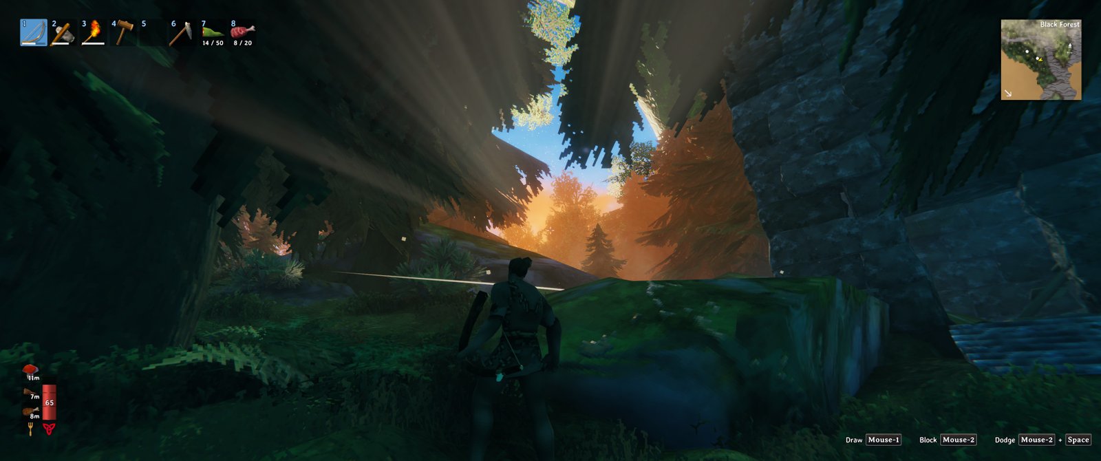 The lighting in Valheim is objectively gorgeous.